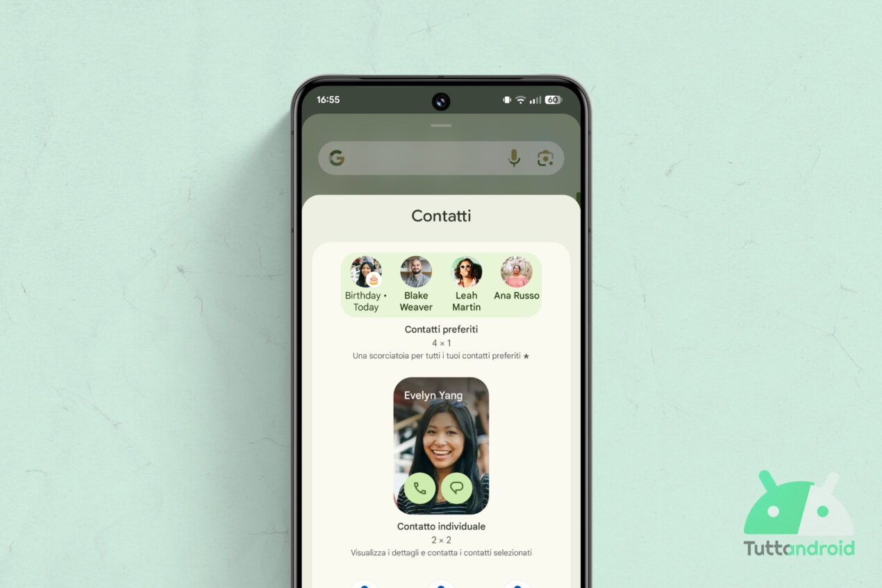 Scopriamo il widget Pixel VIP di Google Contatti, in arrivo coi prossimi Pixel Drop