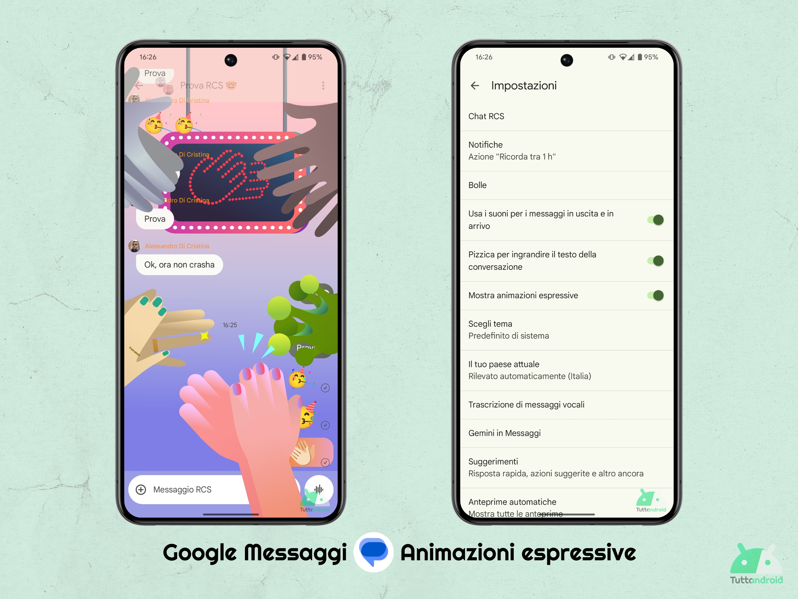 Google Messaggi v20250430 - Animazioni espressive