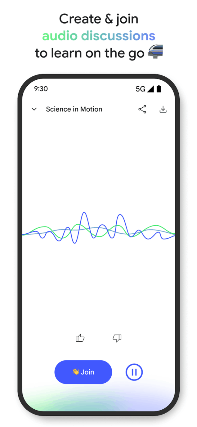 Google NotebookLM su Android