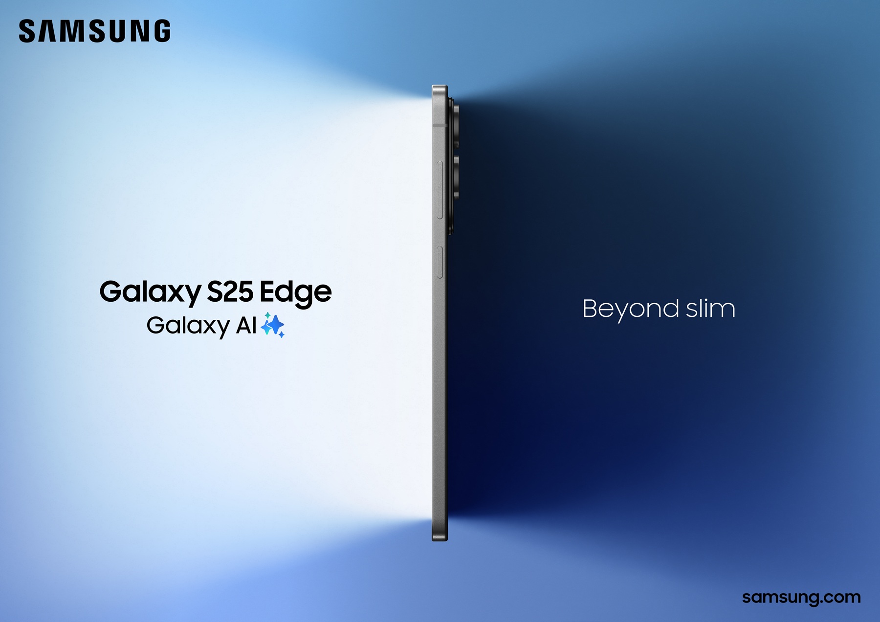 Samsung Galaxy S25 Edge Key Visual