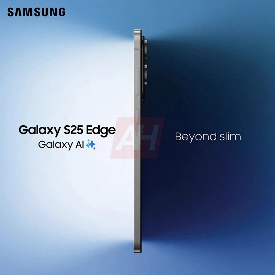 Samsung Galaxy S25 Edge - Materiale stampa leak "Beyond Slim"
