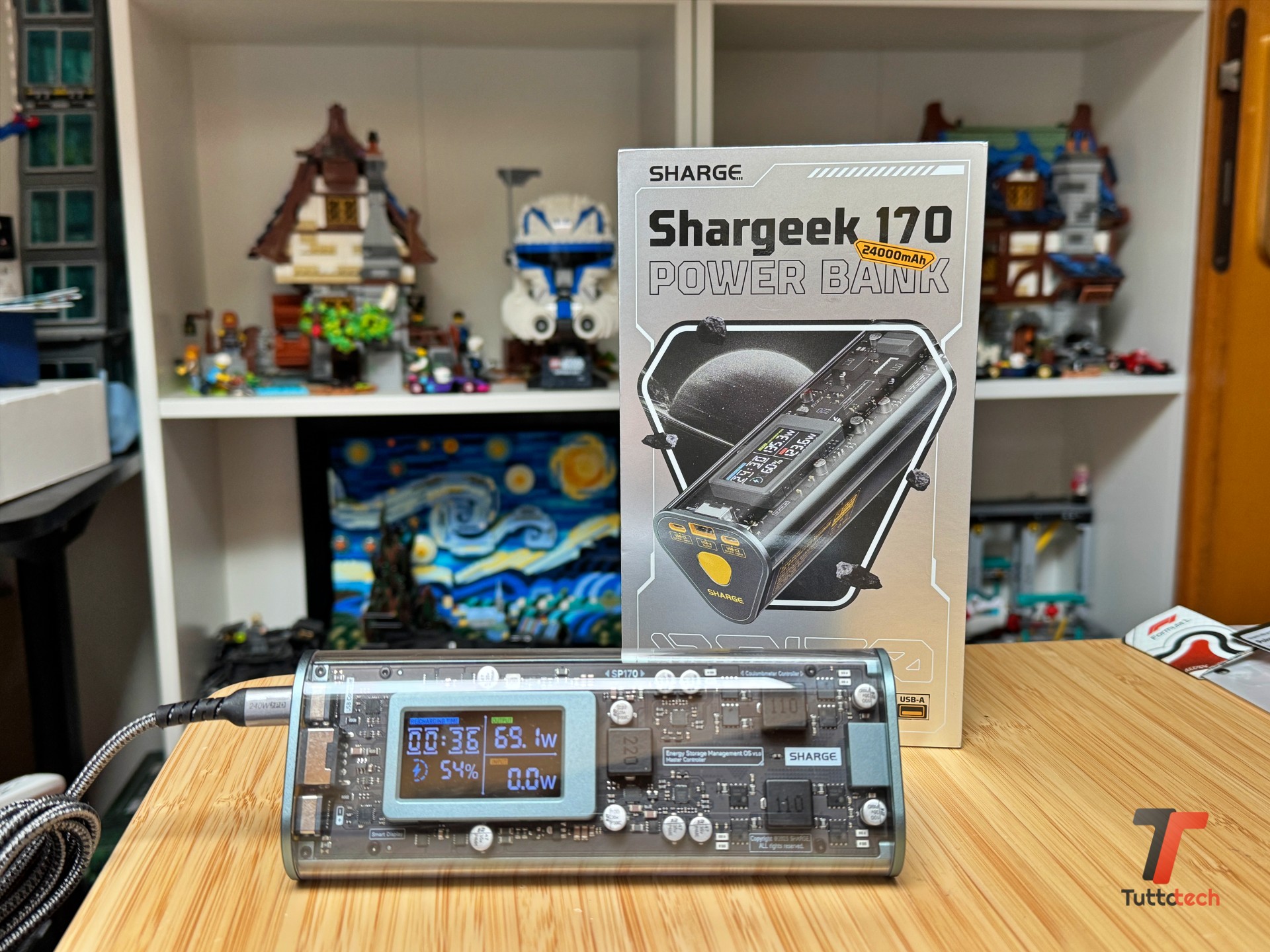 recensione sharge shargeek 170 un power bank fuori dal comune da Tuttoandroid.net recensione sharge shargeek 170 un power bank fuori dal comune