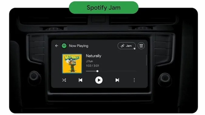 spotify jam android auto