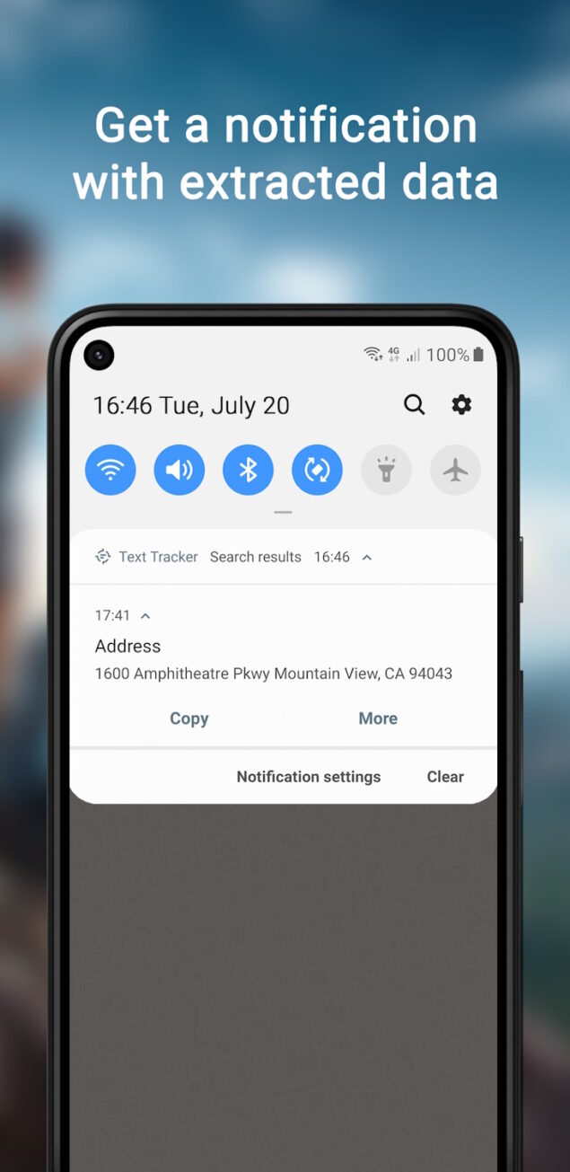 Text Tracker
