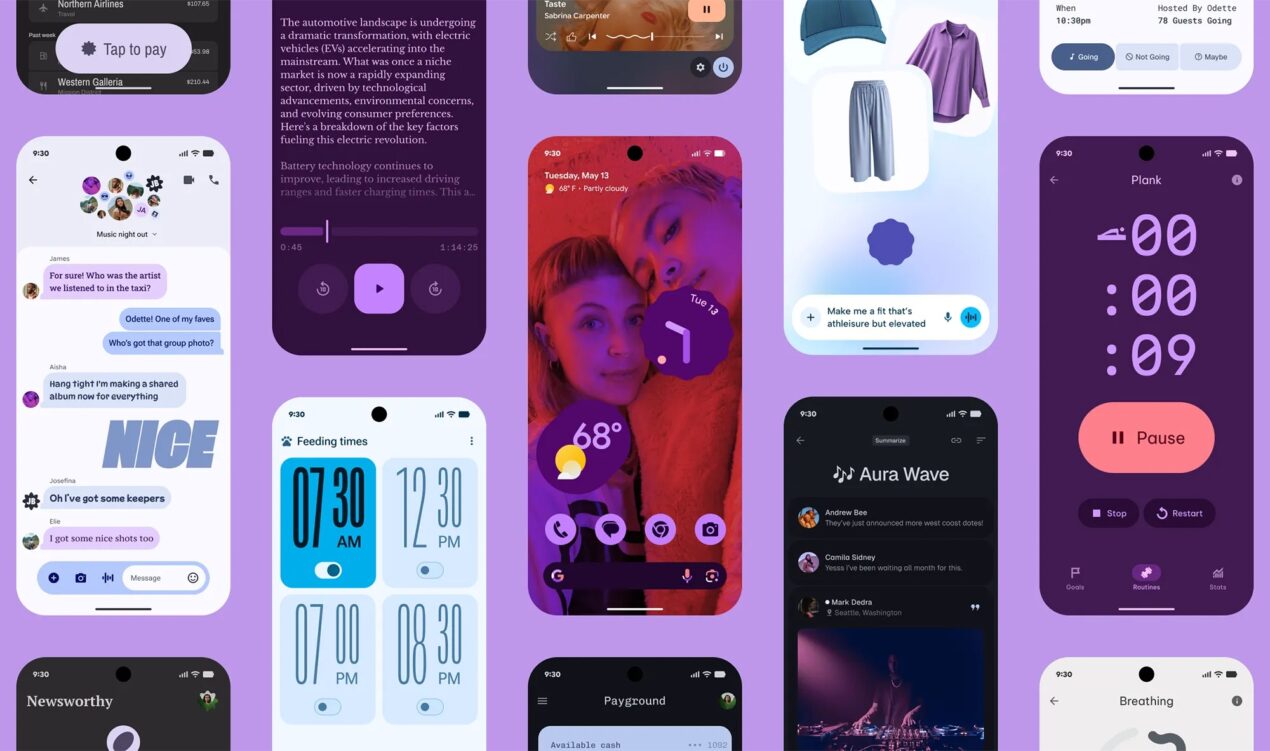 Il Material 3 Expressive su Android 16 (e Wear OS 6) è realtà al The Android Show