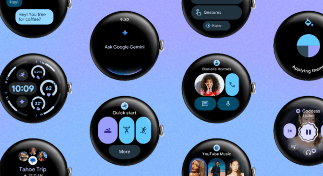 Wear OS 6 Material 3 Expressive Hero