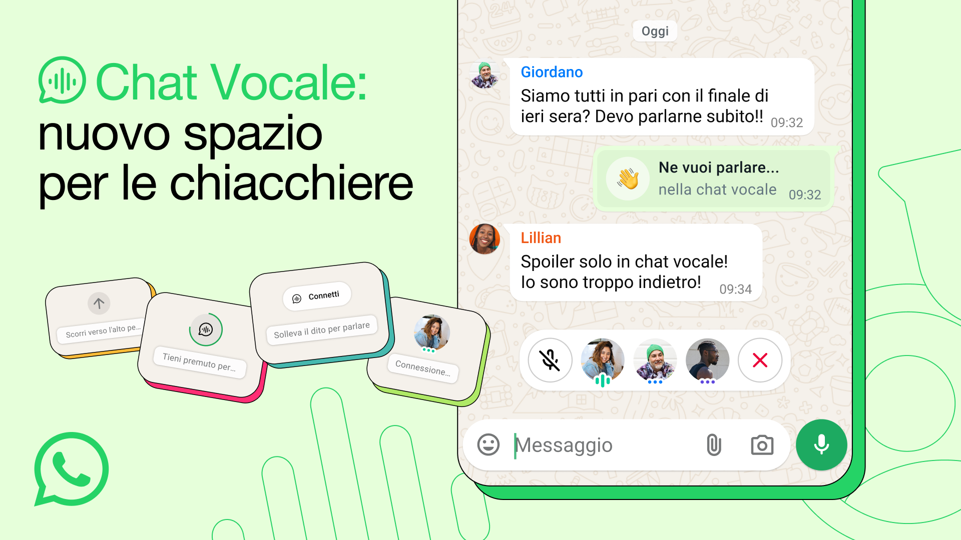 WhatsApp chat vocali