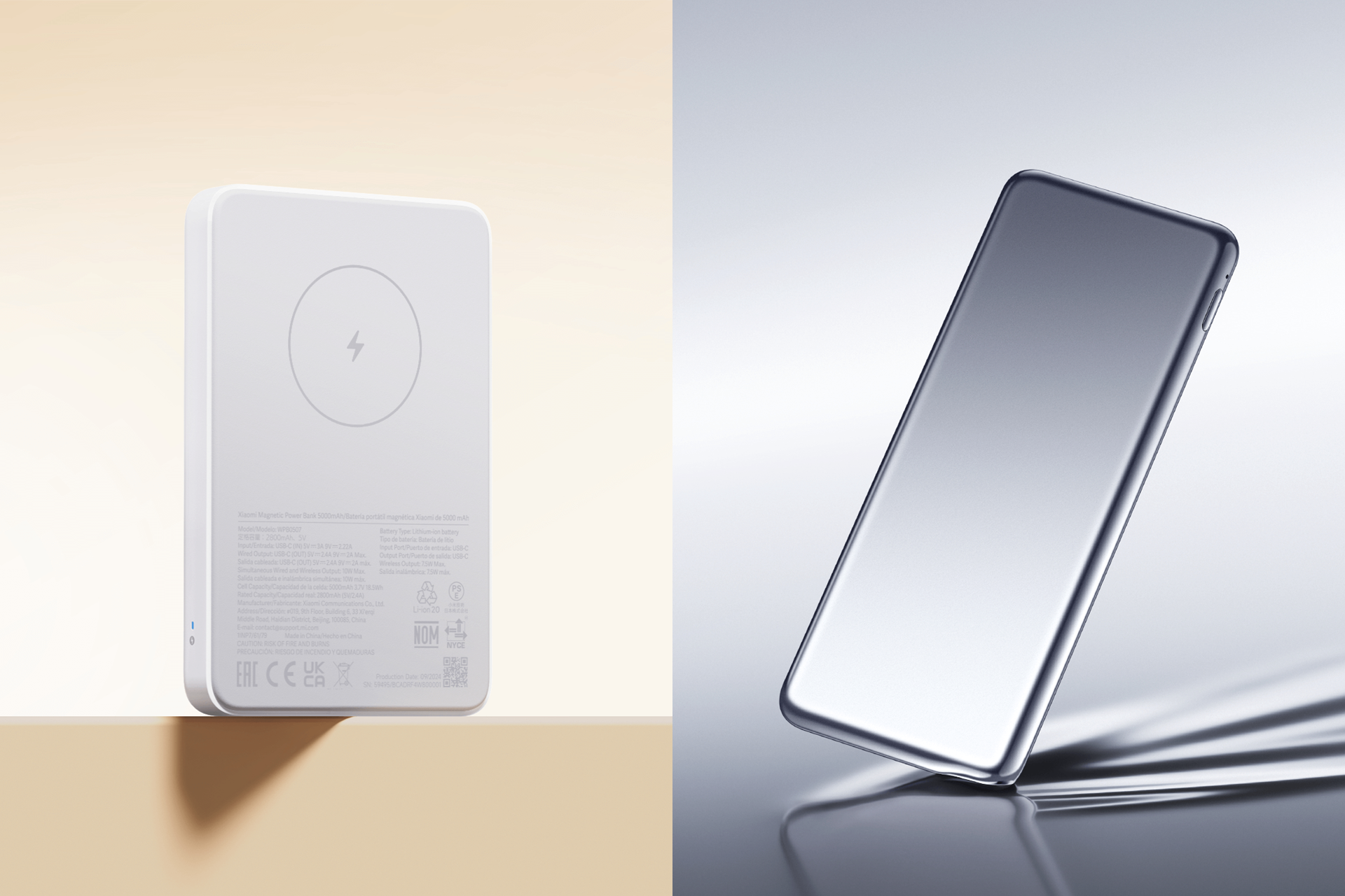 xiaomi lancia in italia due power bank compatti uno con magsafe e uno super sottile da Tuttoandroid.net xiaomi lancia in italia due power bank compatti uno con magsafe e uno super sottile