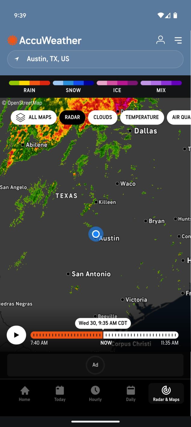 accuweather restyling