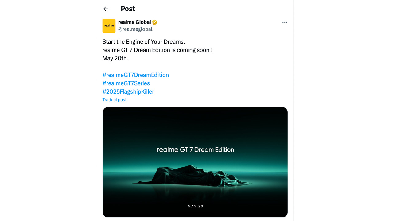Realme GT 7 Dream Edition 