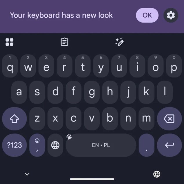 gboard restyling tasti