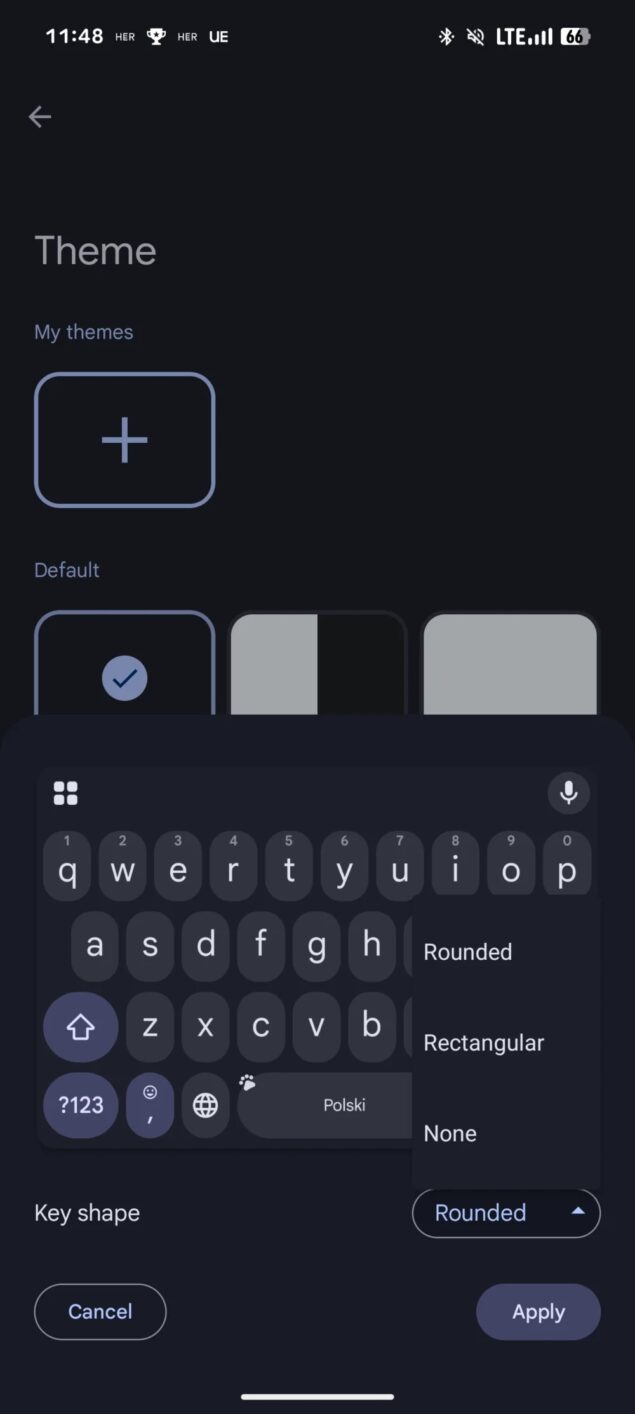 gboard restyling tasti