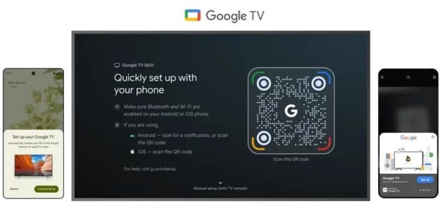 google tv configurazione