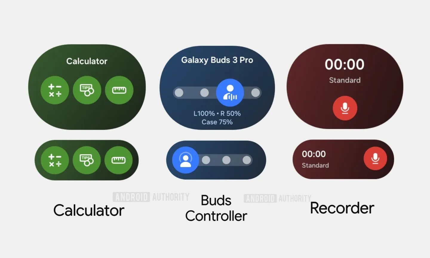 tile One UI 8 Watch