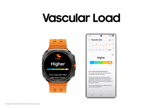 Carico vascolare One UI 8 Watch
