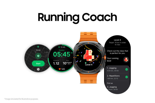Allenatore per la corsa One UI 8 Watch