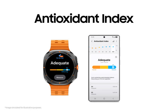 Indice Antiossidanti One UI 8 Watch