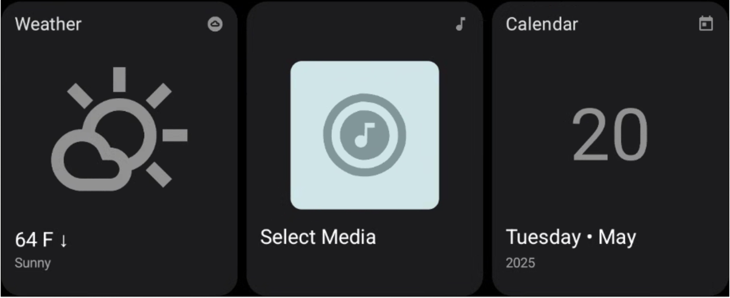Android Automotive 16 - Esempi di AppCard