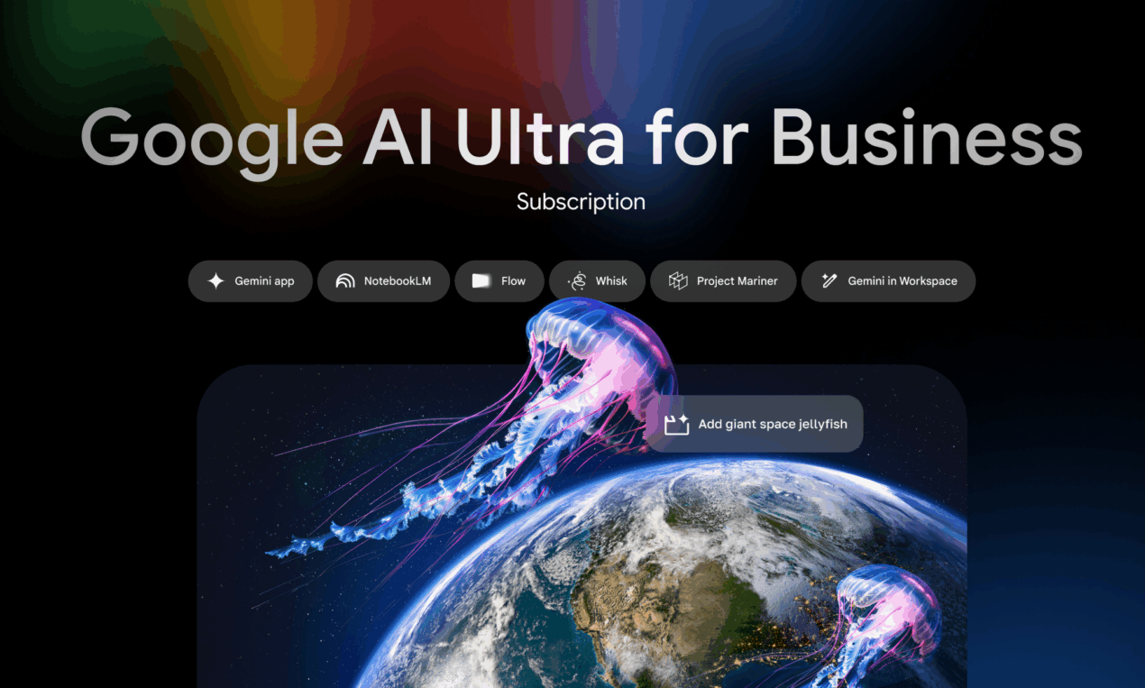 Google AI Ultra for Business alza l'asticella della creatività