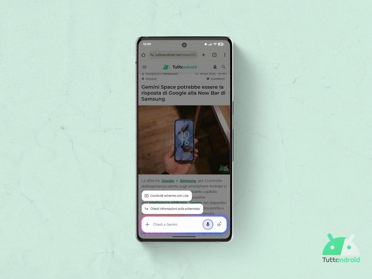 Gemini si appresta a diventare ancora più smart con questa nuova funzione