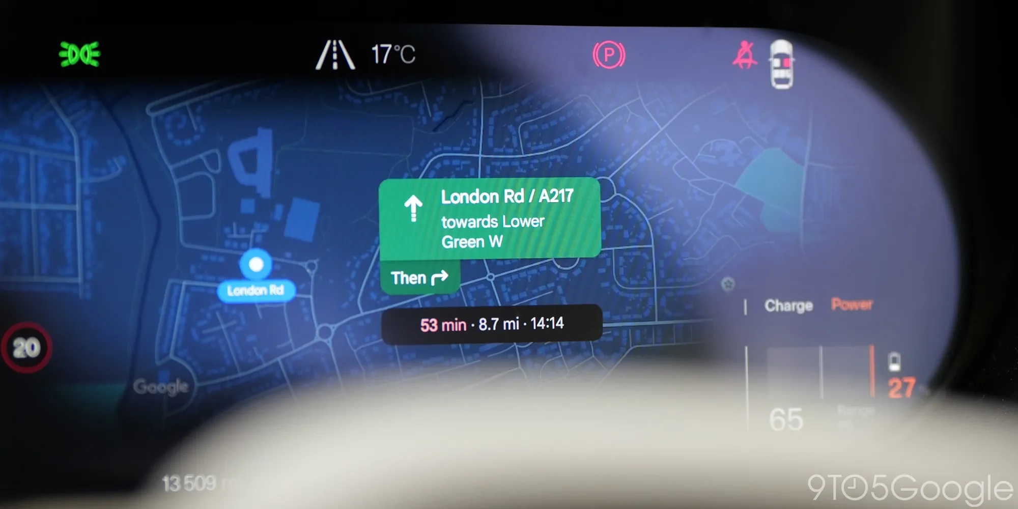 Google Maps - direzioni e indicazioni sul quadro strumenti con Android Auto 14.3 - 9to5Google