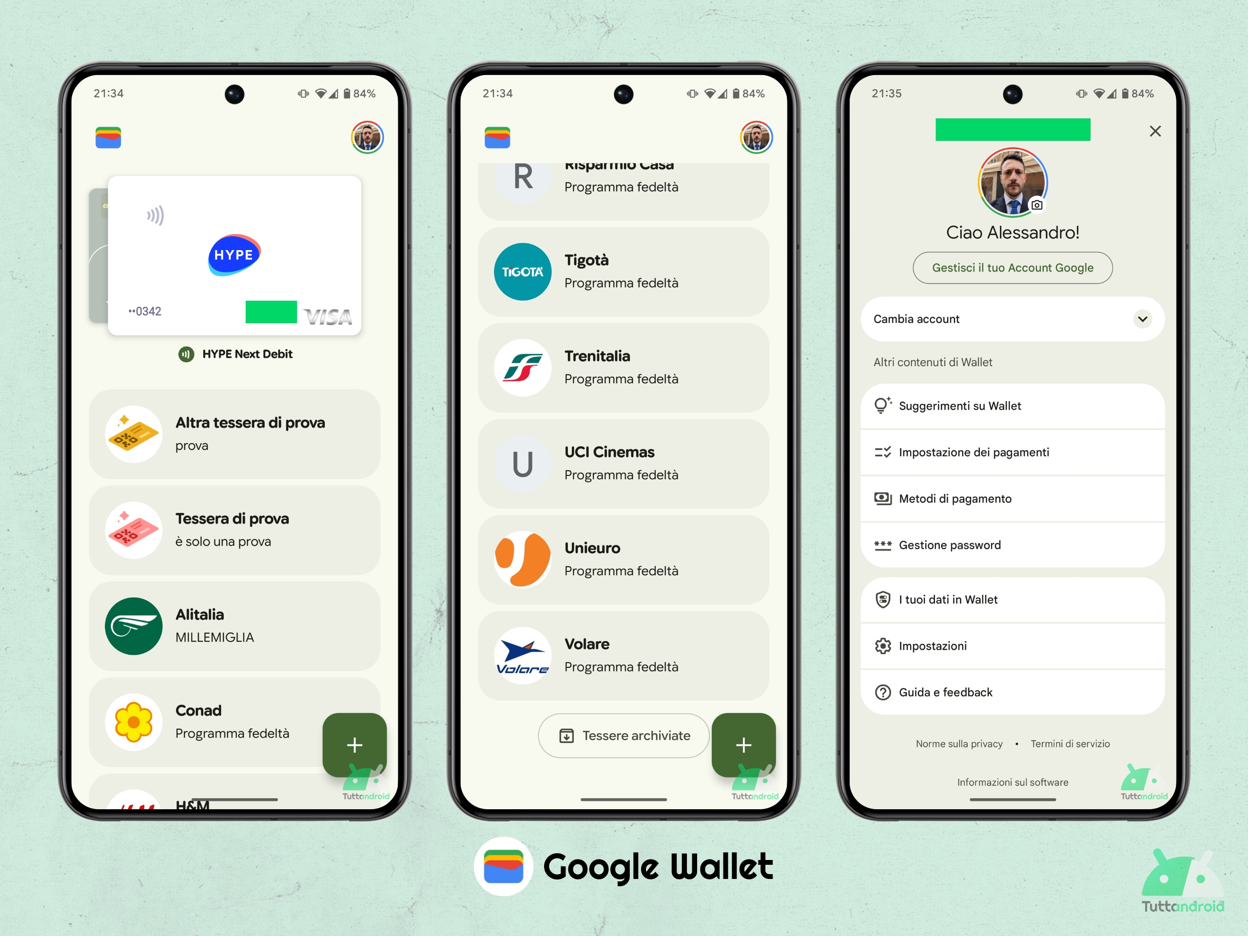 Google Wallet - Redesign Material 3 Expressive