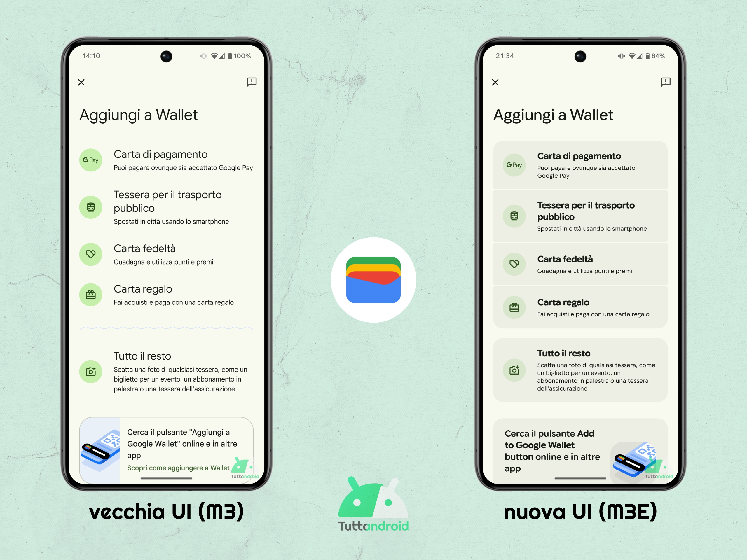 Google Wallet - Redesign Material 3 Expressive