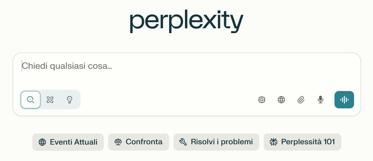 Perplexity AI TAG Visual Screen Web