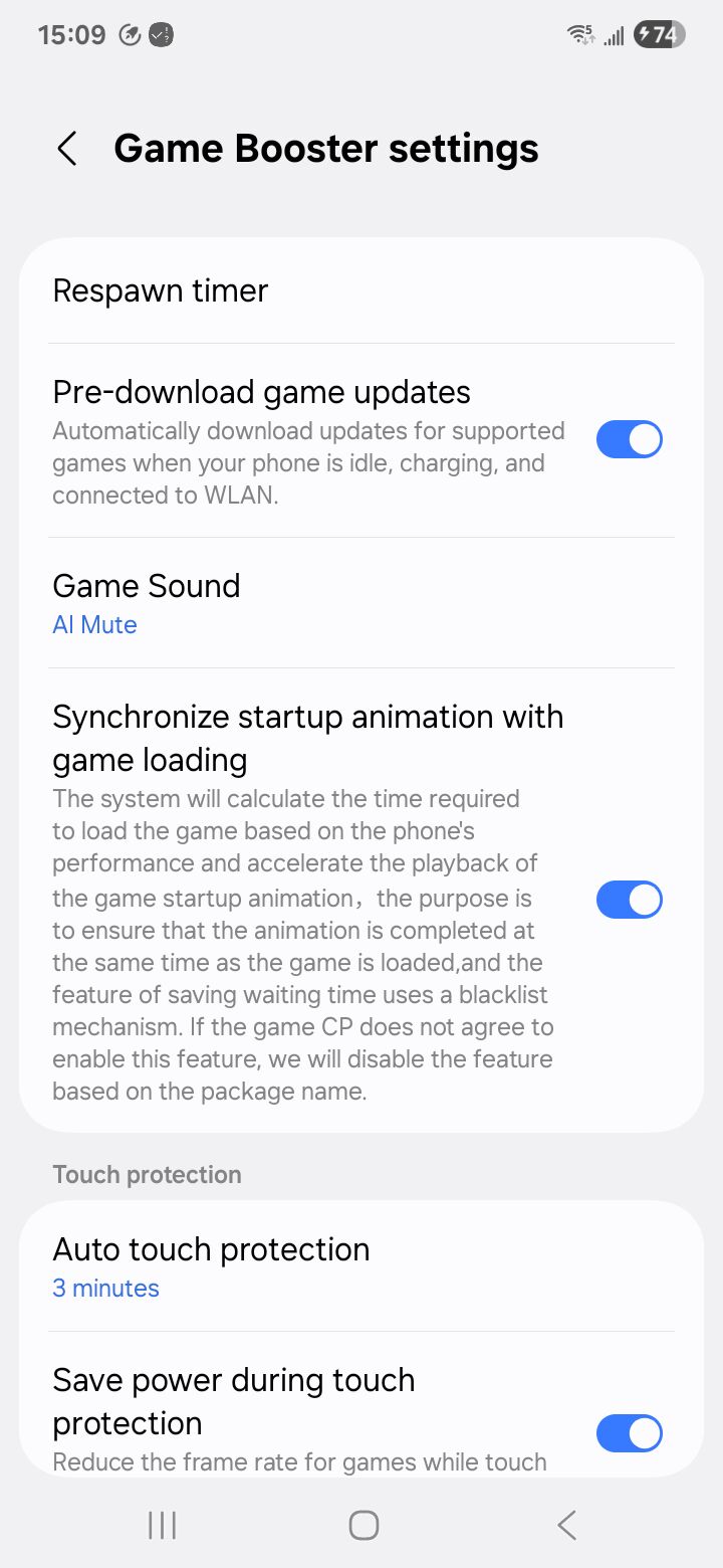 Samsung Galaxy S25 - One UI 8 Beta - Game Booster 7.0.51.13 by GalaxyTechie