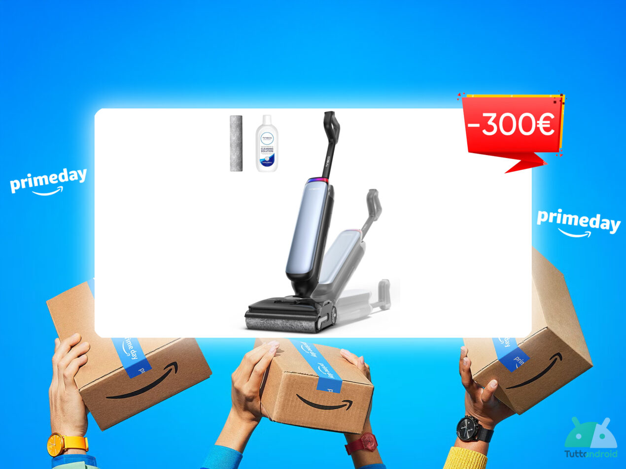 Tineco anticipa i Prime Day e sconta FLOOR ONE S9 Artist del 22%