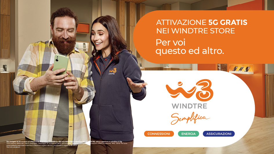 windtre rilancia il 5g gratuito per i clienti prepagati attivazione fino al 4 luglio