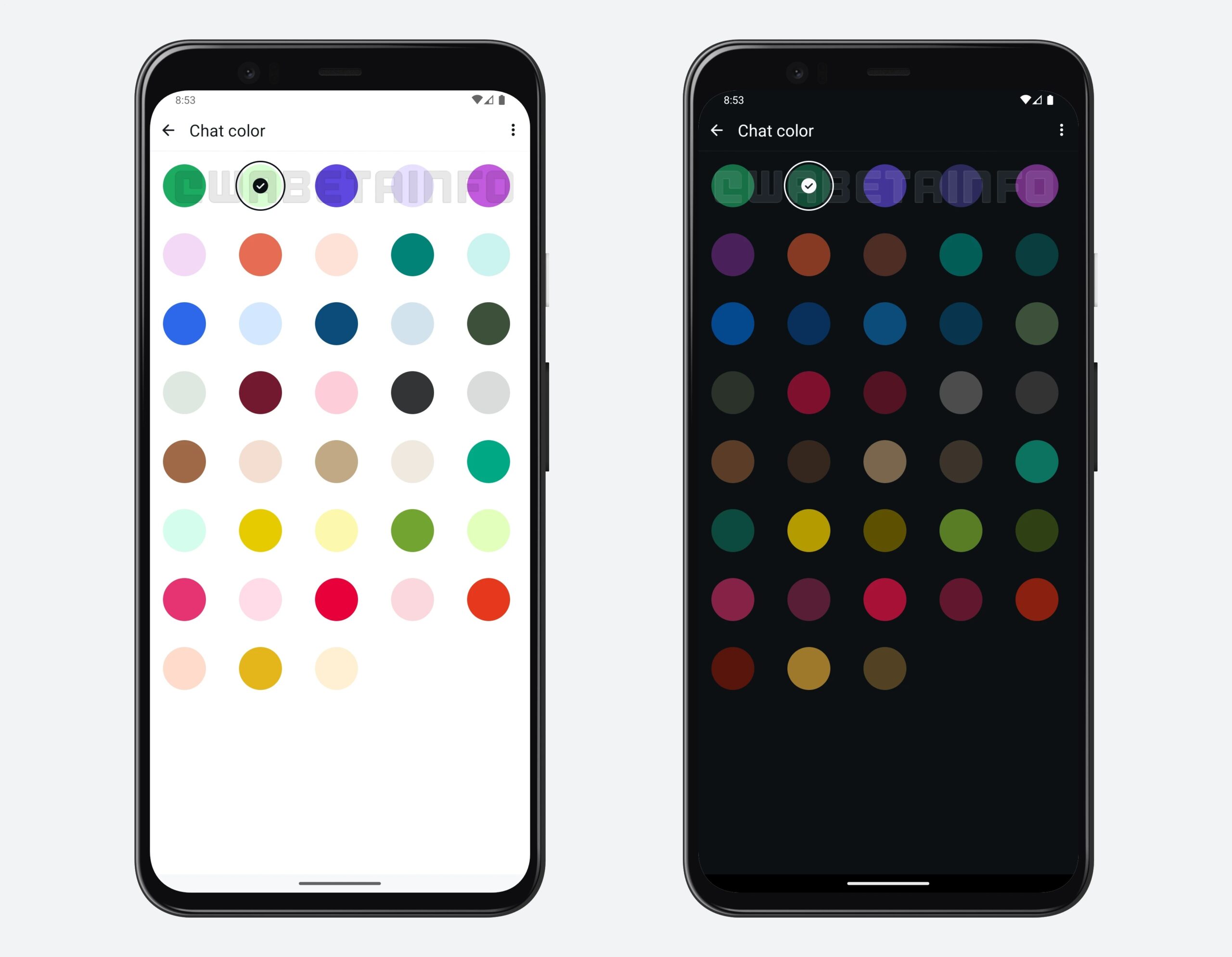 WhatsApp Beta nuovi colori chat