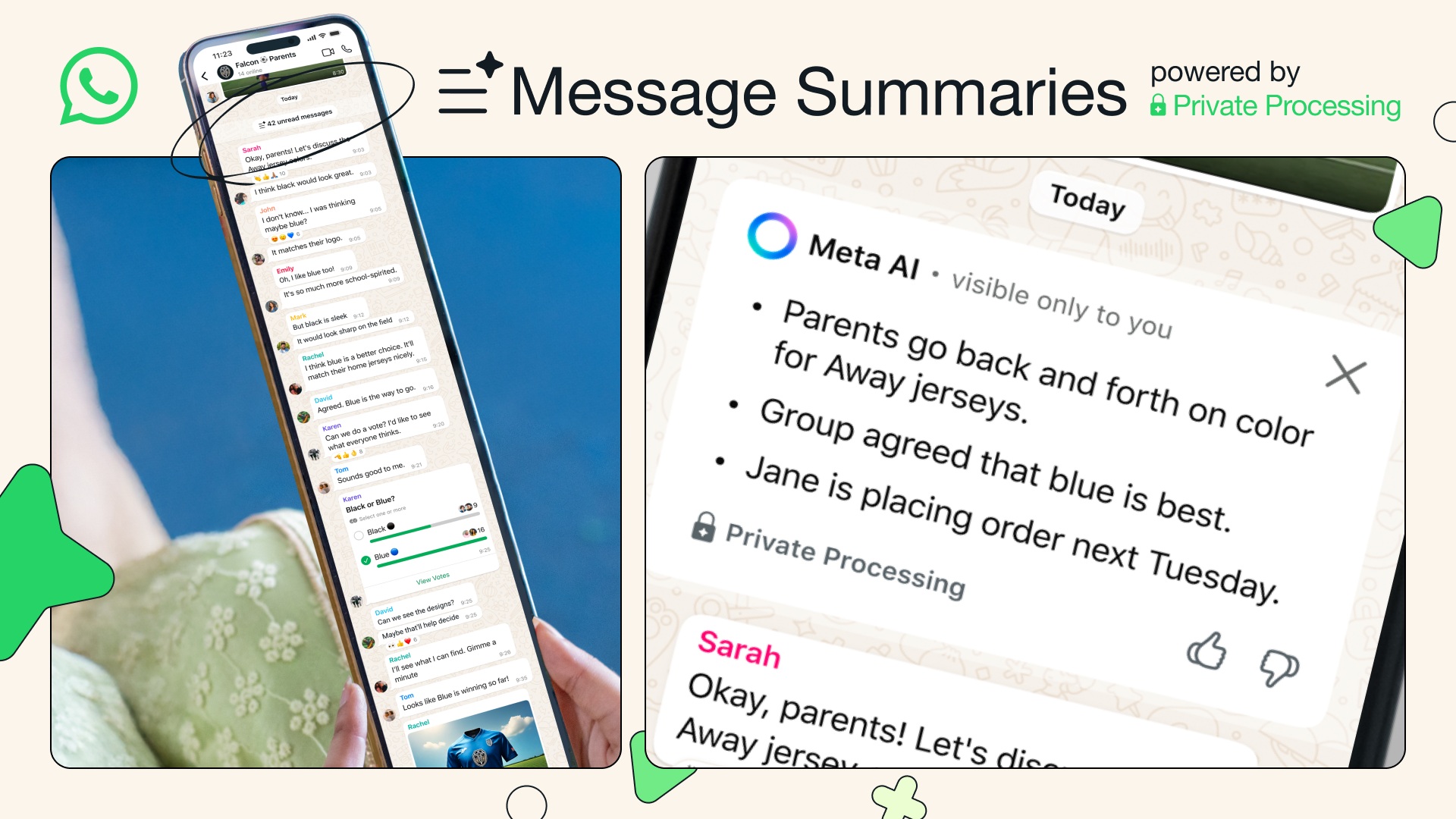 WhatsApp Riepiloghi Messaggi