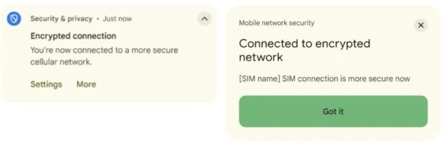 google sicurezza rete notifiche