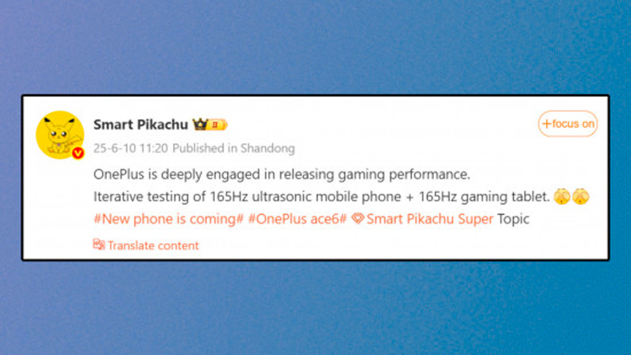 OnePlus Smart Pikachu