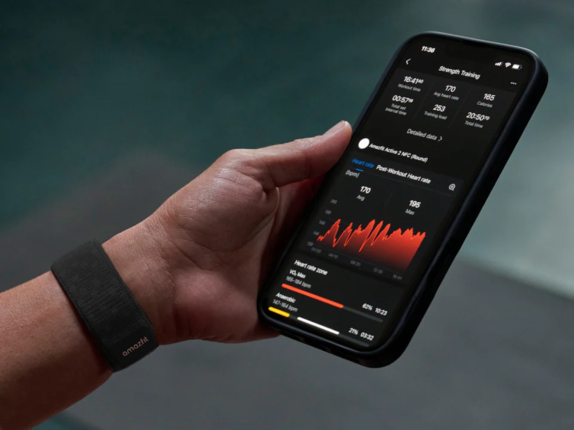 nuovo aggiornamento per amazfit helio strap il tracker con focus sull8217allenamento