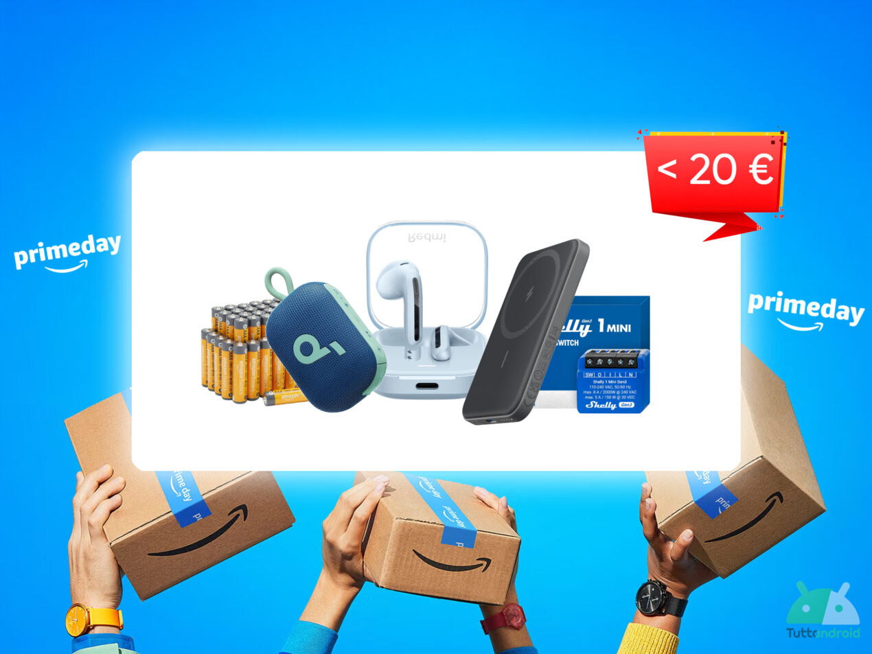 Le proposte low cost del Prime Day di Amazon: ecco le offerte sotto i 20 euro