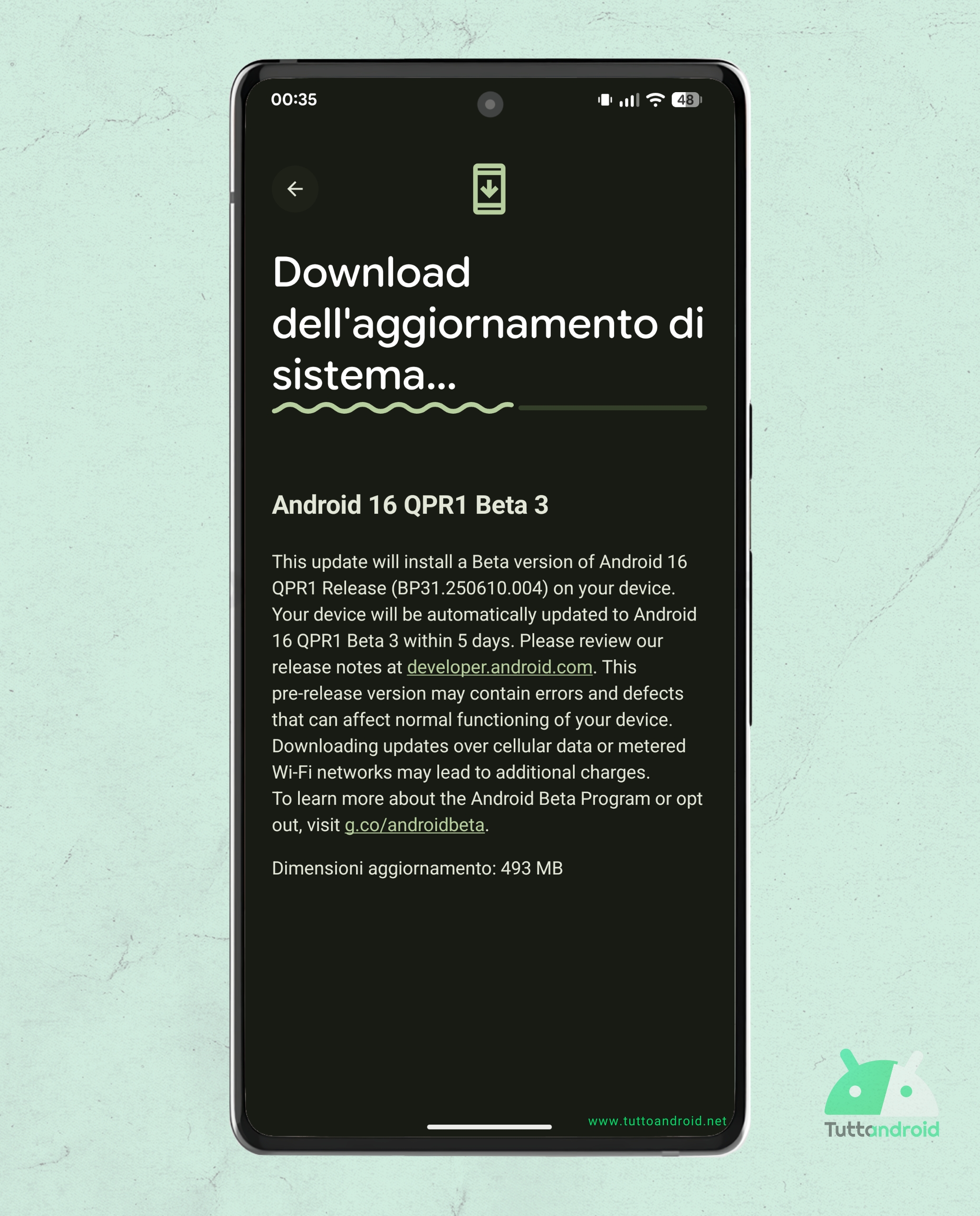 Android 16 QPR1 Beta 3 on Google Pixel 7 Pro