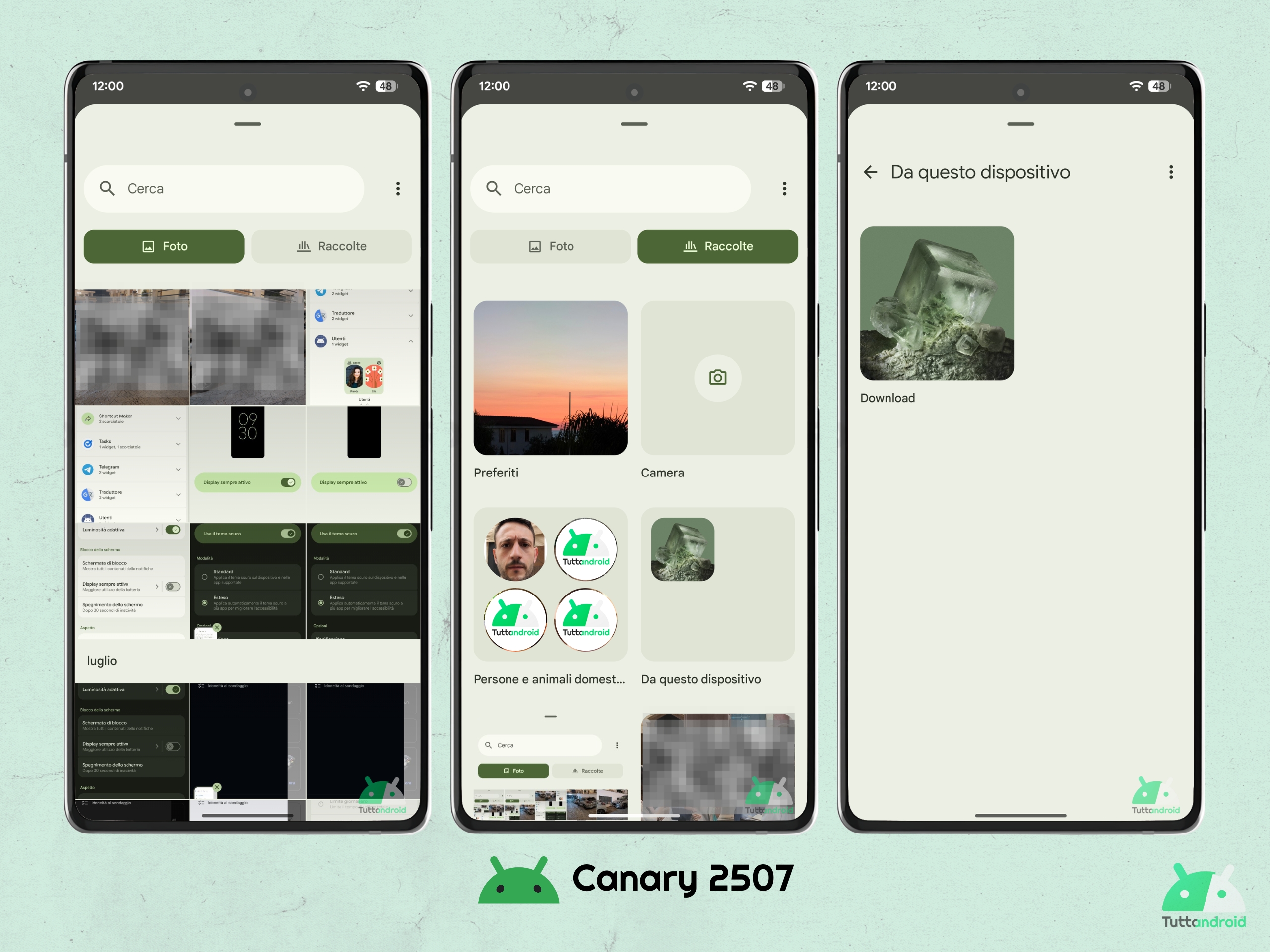 Android CANARY 202507 - Selettore media di sistema - novità