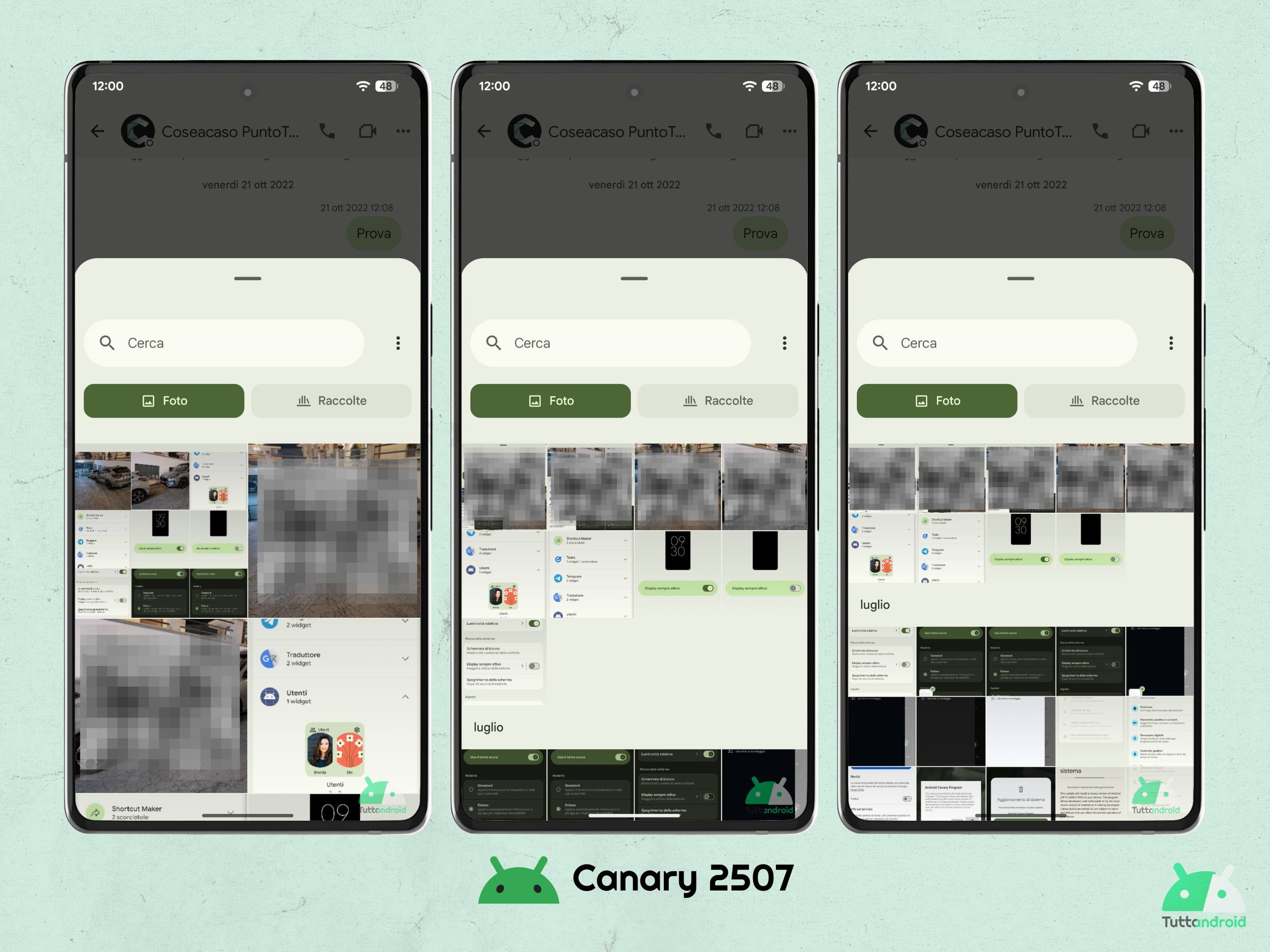Android CANARY 202507 - Selettore media di sistema - novità