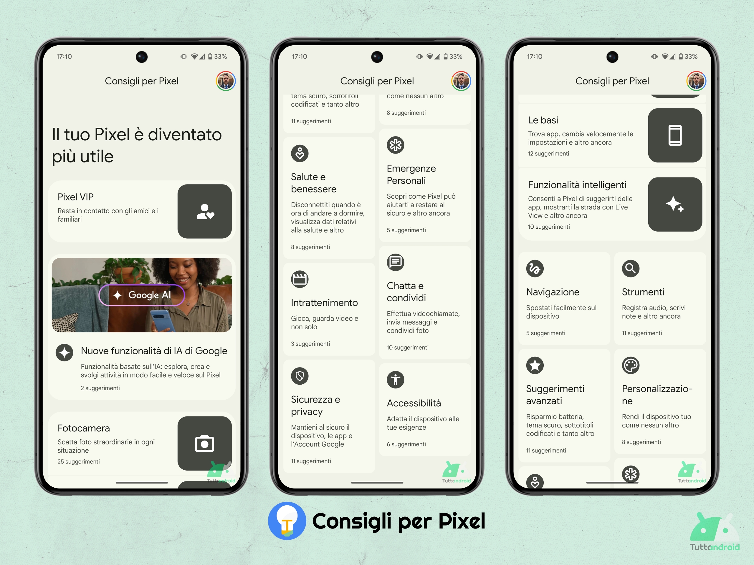 Consigli per Pixel - aggiornamento luglio 2025