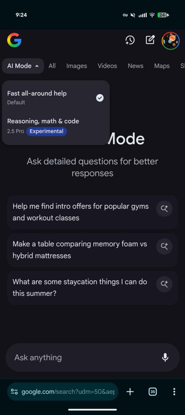 Google AI Mode-1