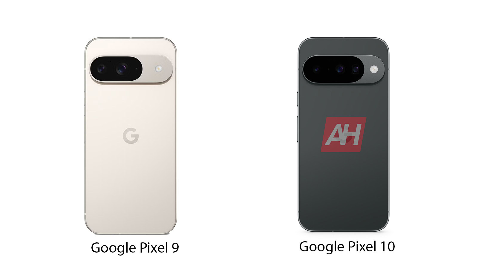 Google Pixel 9 vs Google Pixel 10 AH