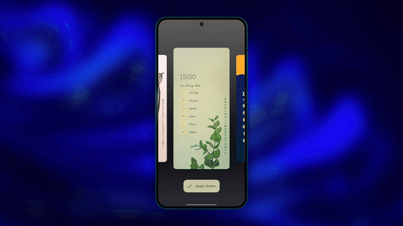Niagara Launcher - Theming Update (luglio 2025) - Applicare un tema