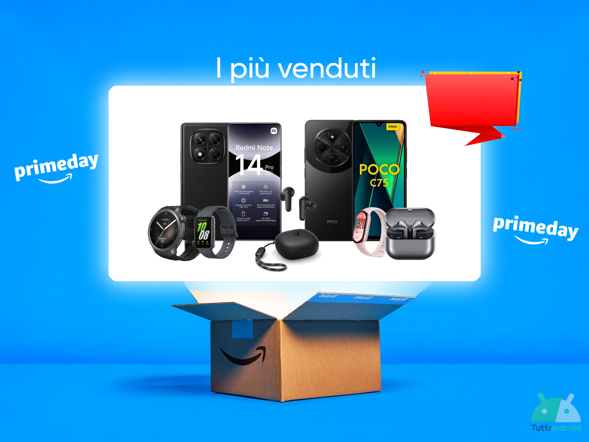Le offerte bestseller del Prime Day: ecco i prodotti più venduti su Amazon finora Le offerte bestseller del Prime Day: ecco i prodotti più venduti su Amazon finora