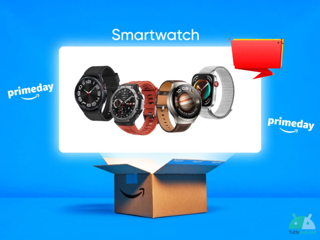 offerte smartwatch e smartband Amazon Prime Day 2025
