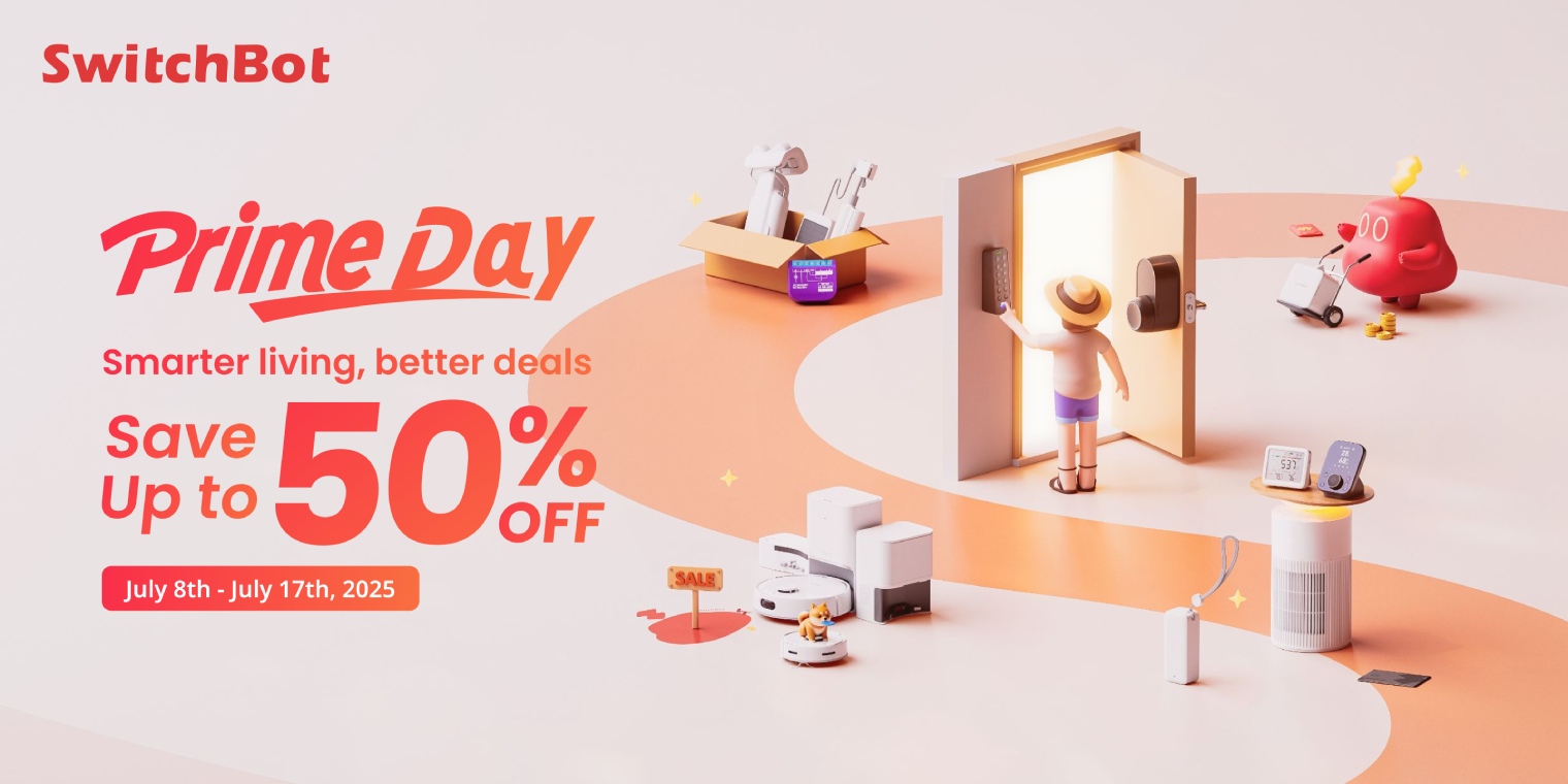 Sono tanti i dispositivi smart home di SwitchBot in sconto per l’Amazon Prime Day Sono tanti i dispositivi smart home di SwitchBot in sconto per l’Amazon Prime Day