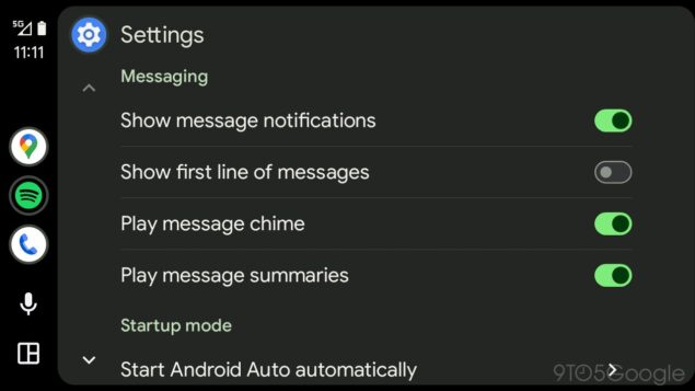 android auto colori adattivi