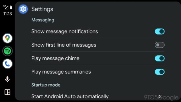 android auto colori adattivi