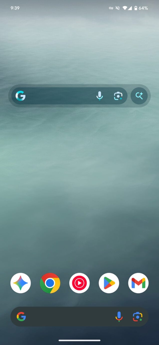google ai mode widget